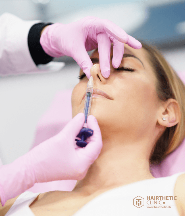 Nasenkorrektur ohne OP in Zürich Schweiz - Klinik Hairthetic - Beste Klinik (1)